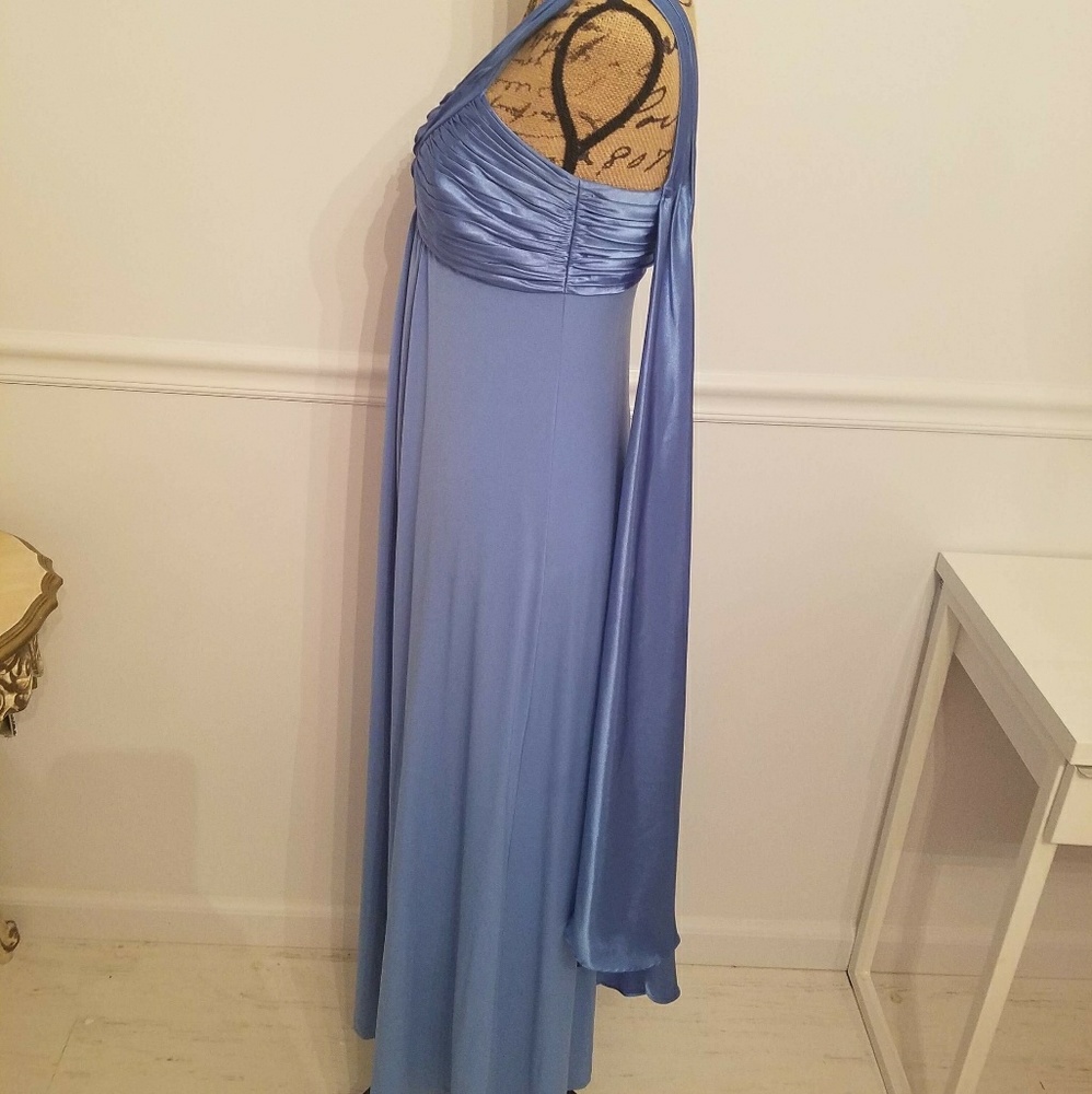 Blue David's Bridal Dress - Picture 2 of 3